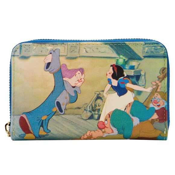 Disney Snow White Scenes Zip Around Wallet - Picture 1 of 4